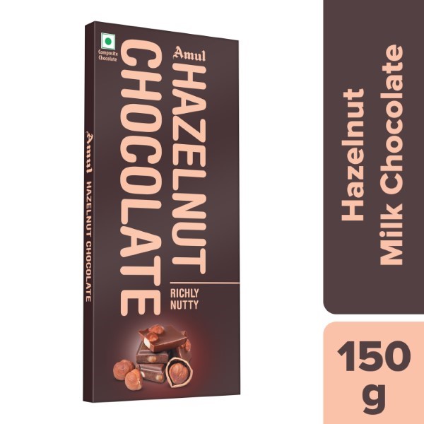AMUL HAZLENUT MILK CHOCOLATE