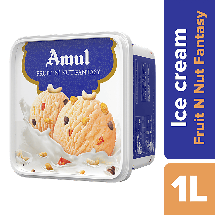 Amul Ice cream Fruit N Nut Fantacy