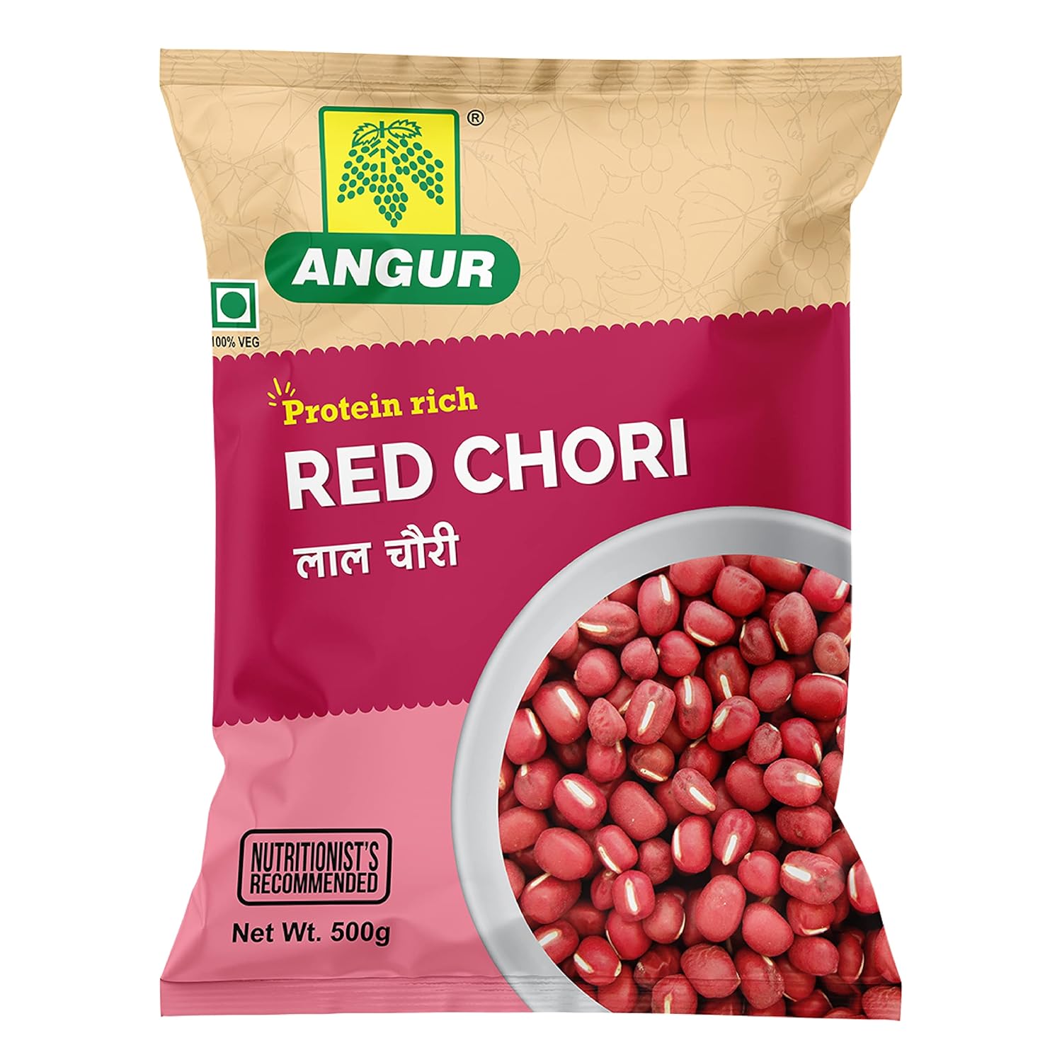 ANGUR RED CHAWLI